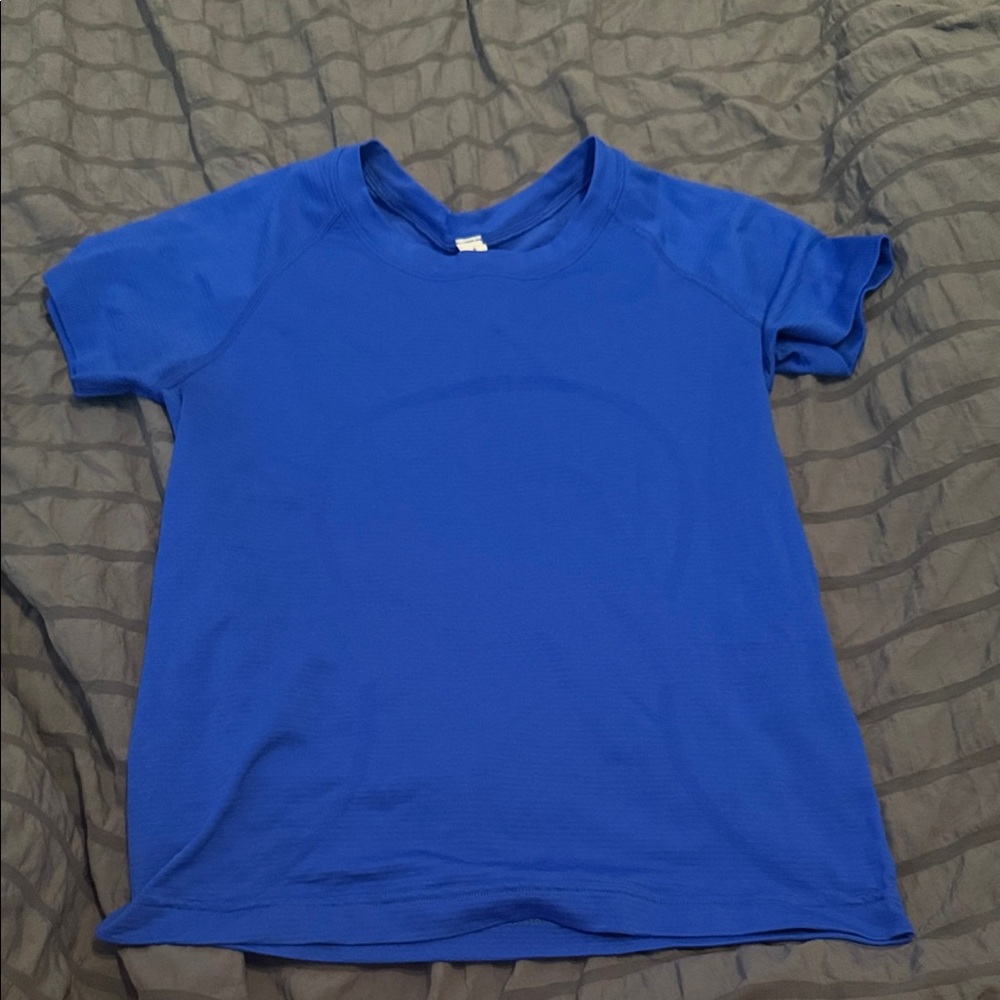 lululemon athletica Kids Royal Blue Short Sleeve Tee